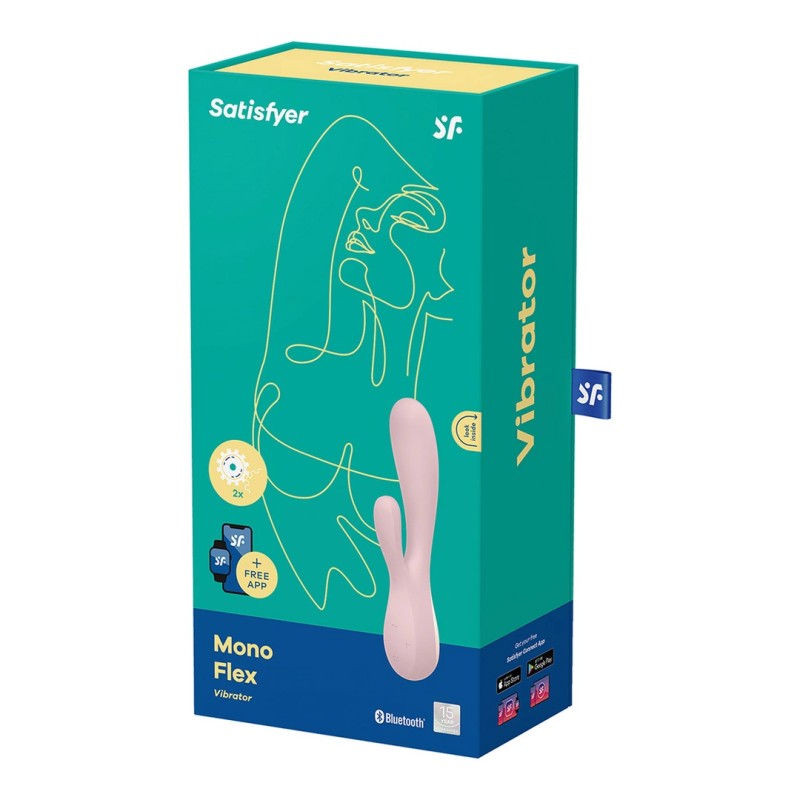 Satisfyer - Wibrator podwójny króliczek Mono